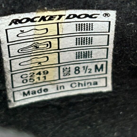 Rocket Dog Black Fabric Ruched Round Toe Stiletto Heel Pumps Size 8.5 M‎ - Picture 12 of 12